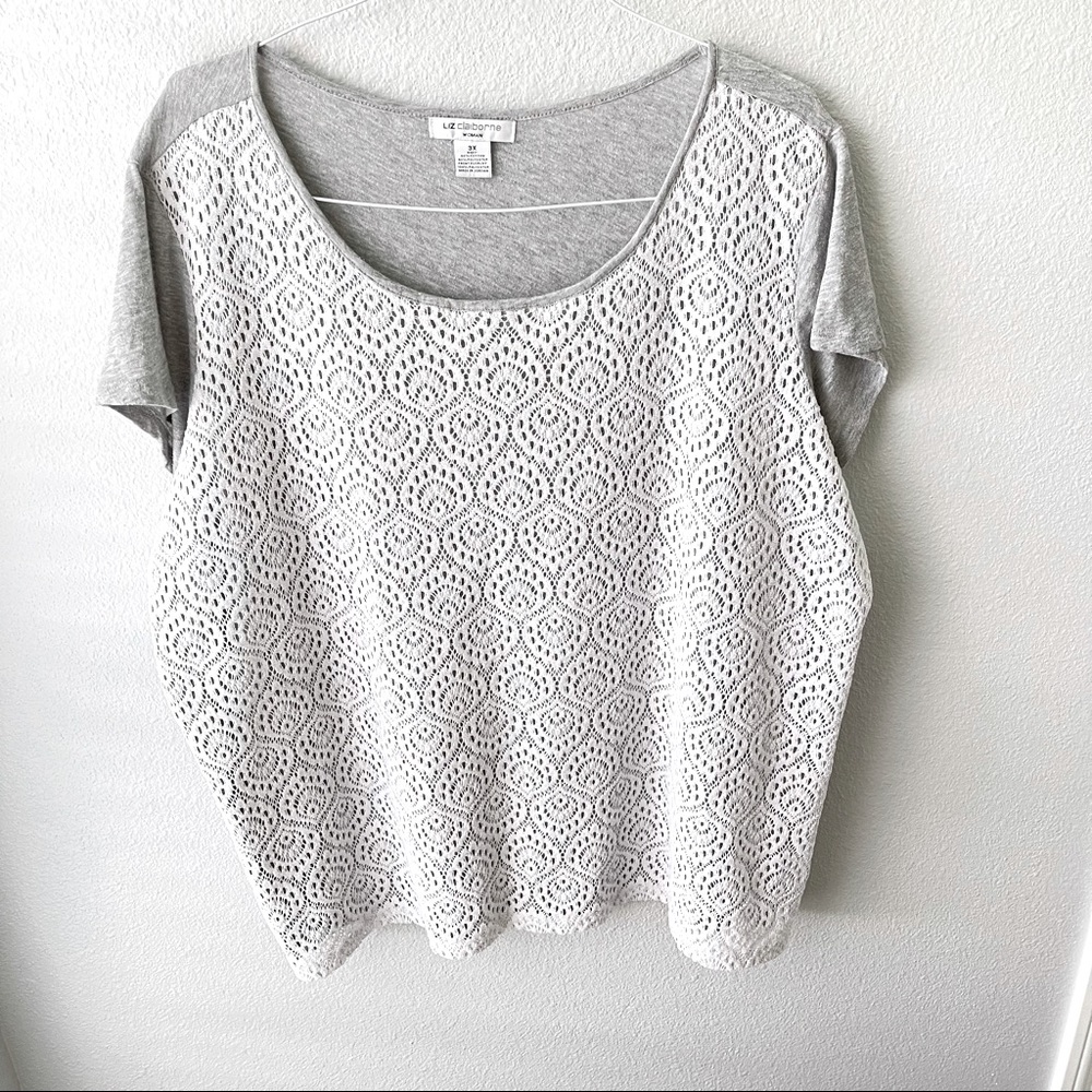 Liz Claiborne lace blouse